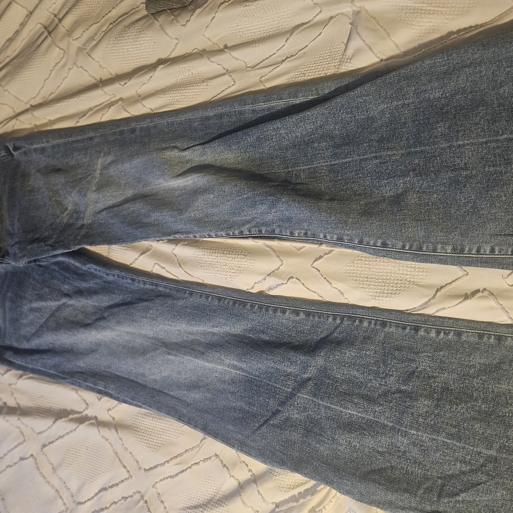 Express Women's Flare & Wide Leg Jeans - Blue
